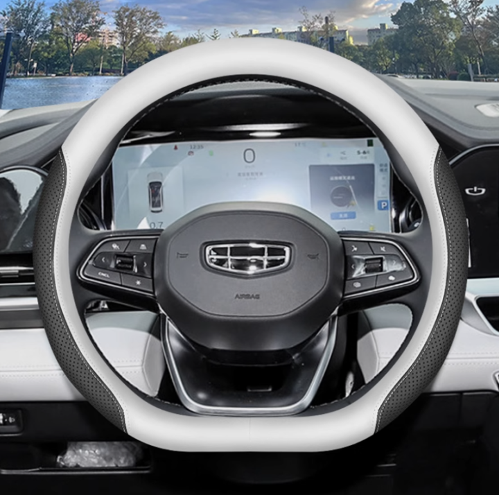 Bọc vô lăng Geely Monjaro